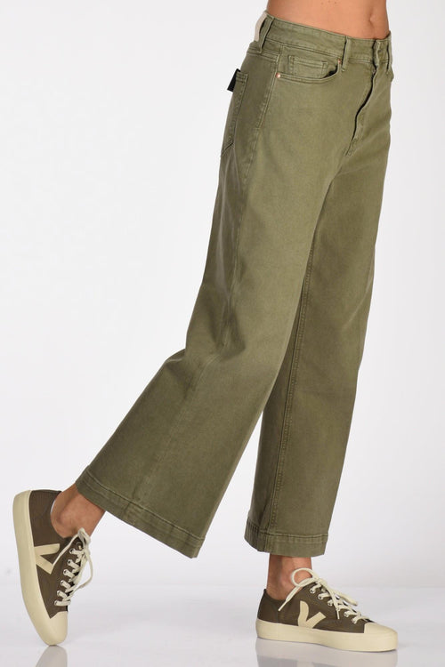 Pantalone Anessa Verde Donna - 1