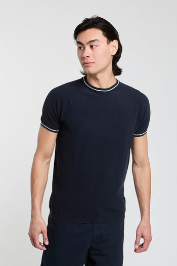 T-shirt in maglia di cotone - 6