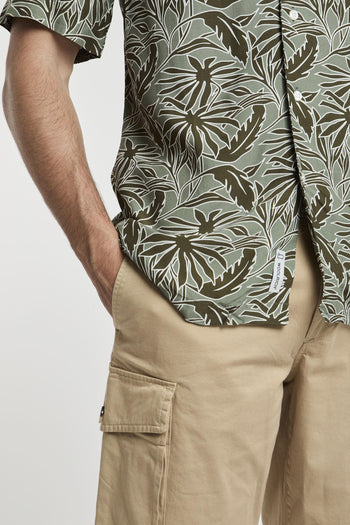 Camicia con stampa tropical - 6