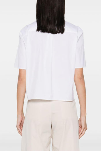 Camicia Bianco Donna Crop - 3