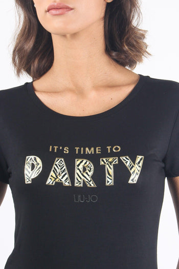 T-shirt Basica Mc Nero/party - 7