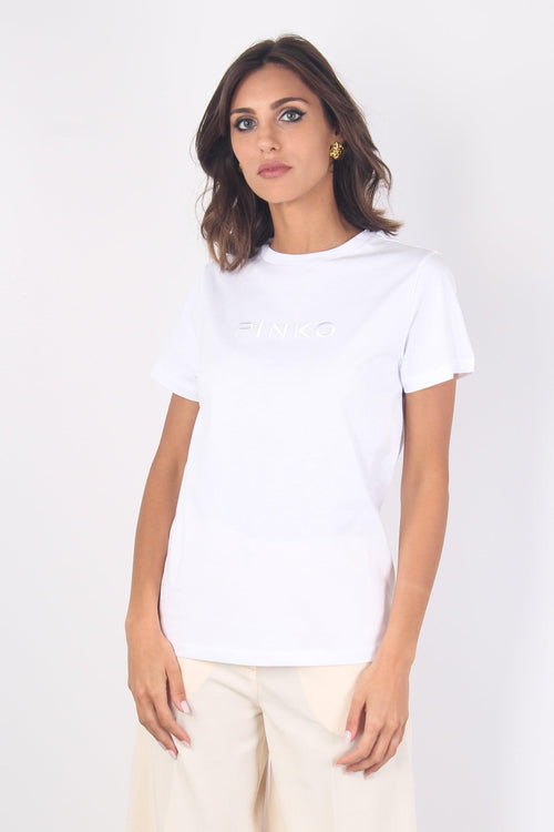 Start T-shirt Jersey Scritta Bianco - 2