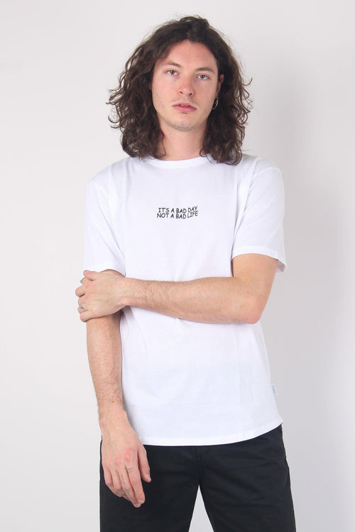 T-shirt Stampa Smile Bianco - 1