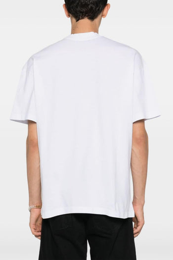 T-Shirt Cotone Bianco manica a 3/4 - 3