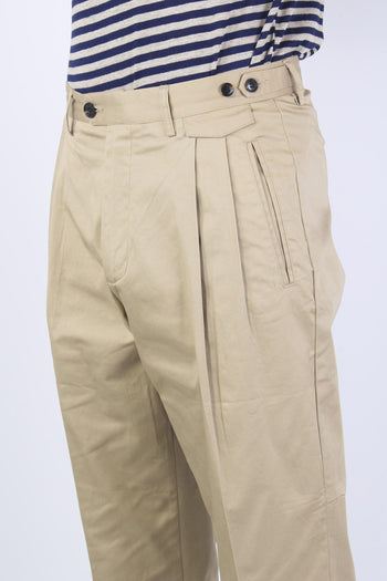 Pantalone Pence Gamba Dritta Beige - 6