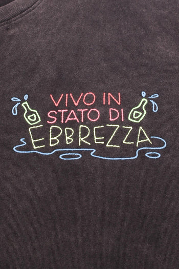 T-shirt Stato Di Ebrezza Grigio - 7