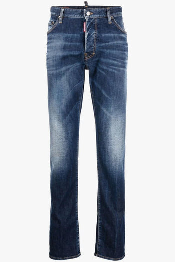 2 Jeans Blu Uomo skinny Cool Guy effetto vissuto - 4