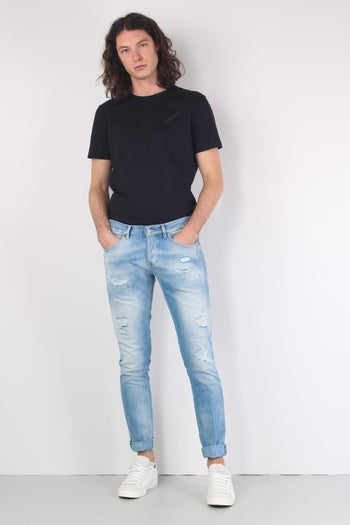 George Jeans Rotture Denim Chiaro - 4