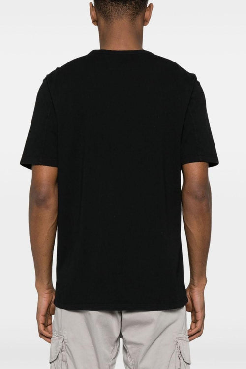 T-Shirt Jersey Morbido Nero con logo CP - 2