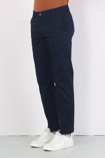 Pantalone Chino Regular Blu - 5