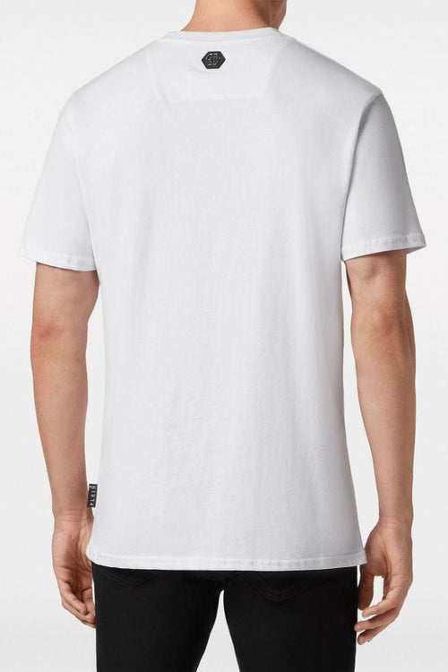 T-Shirt Cotone Bianco con logo - 2