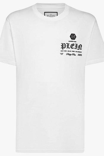 T-shirt Cotone Bianco con stampa - 5