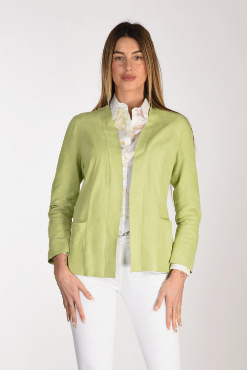 Giacca Verde Lime Donna - 1