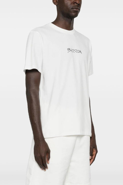 T-Shirt Cotone Bianco con logo - 1