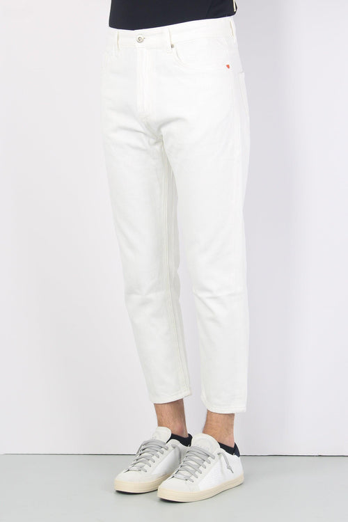 Jeans 5 Tasche Pulito White - 2