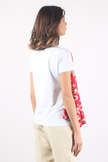 T-shirt Effetto Gilet Bco/red - 3