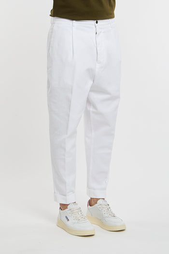 Pantalone Adam 100% CO Bianco - 3