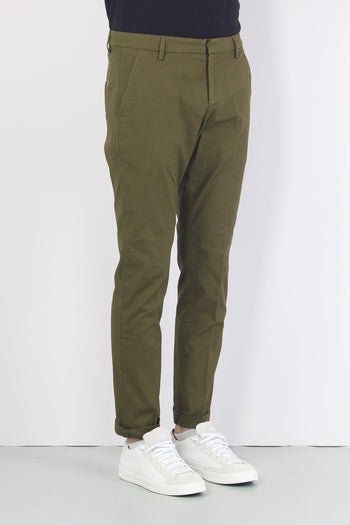 Gaubert Pantalone Chino Verde Militare - 5