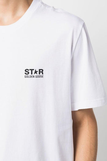 T-Shirt Cotone Bianco con logo - 4