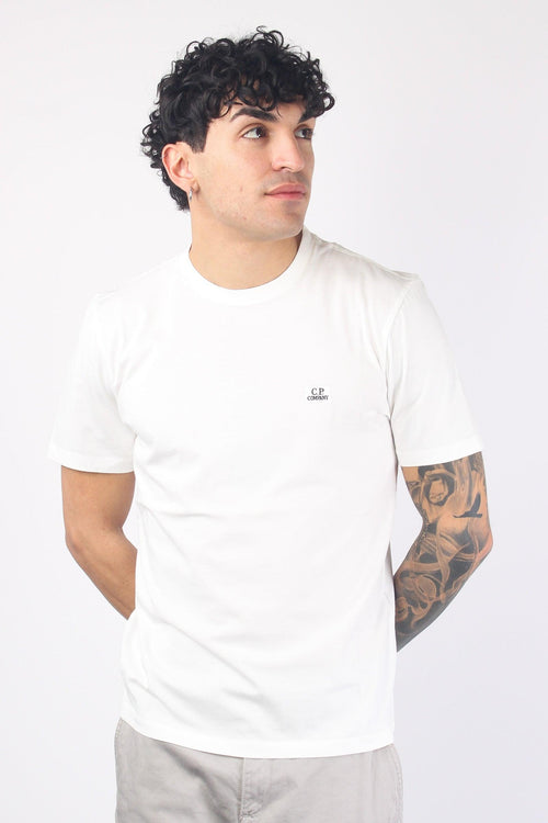 T-shirt Jersey Logo Gauze White - 1