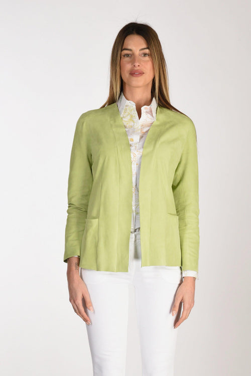 Giacca Verde Lime Donna - 2