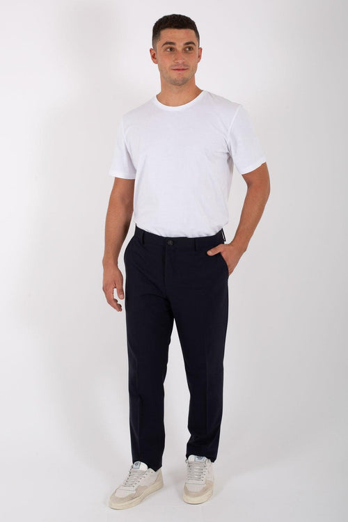 Pantalone Slim Flex Noos Blu Uomo - 2