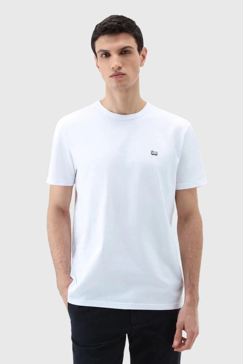 T-shirt Sheep In Puro Cotone Bianco Uomo