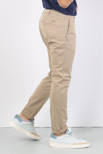 Pantalone Chino Slim Fit Beige - 4
