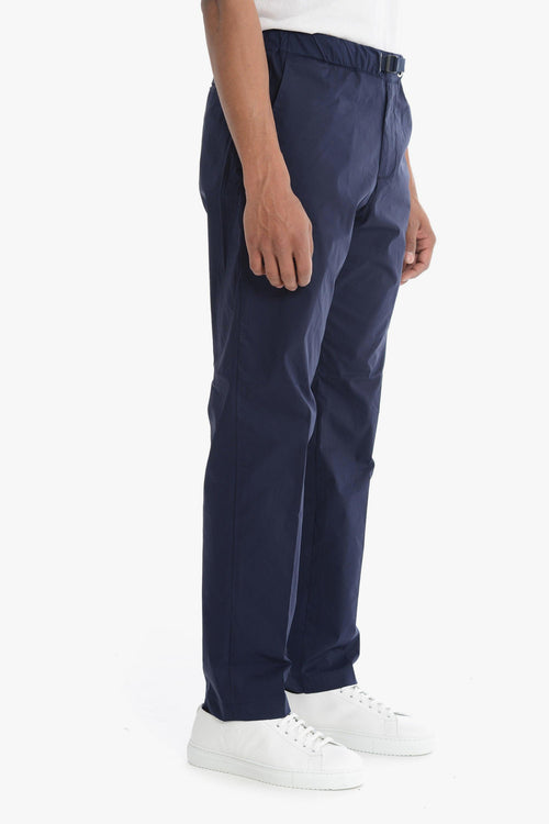 Pantalone Blu Uomo Cinturino - 2
