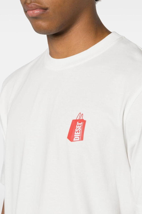 T-shirt Bianco Uomo con logo - 2
