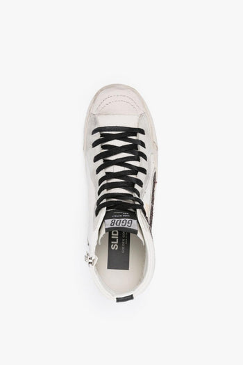 Sneakers Bianco Donna con paillettes - 4