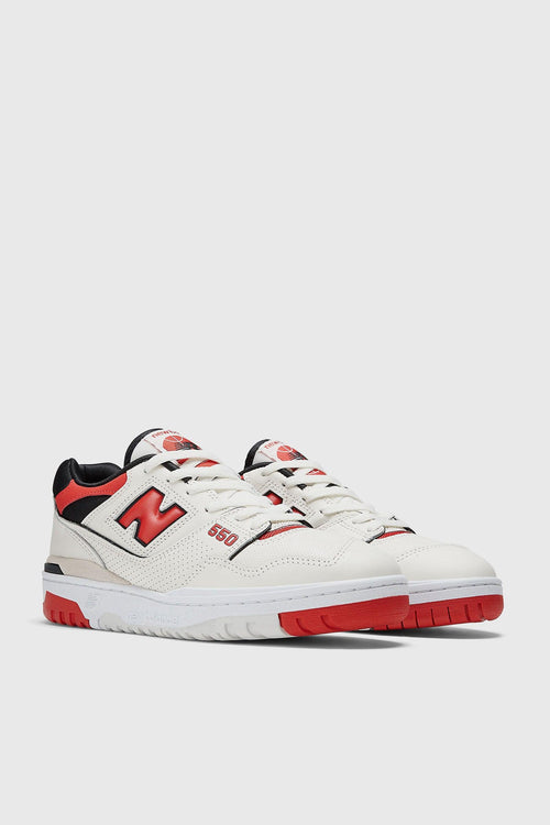 Sneaker 550 Bianco/rosso Uomo - 2