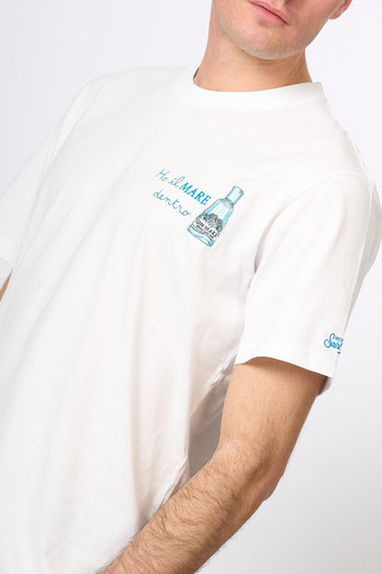 Saint Barth T-shirt Mare Dentro Bianco Uomo - 5