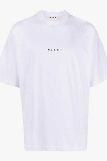 T-shirt Bianco Uomo Micro Logo - 4
