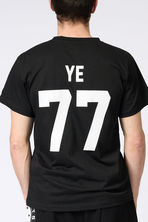 T-shirt Ye 77 Nero Unisex - 1
