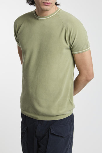 T-shirt in maglia di cotone - 6