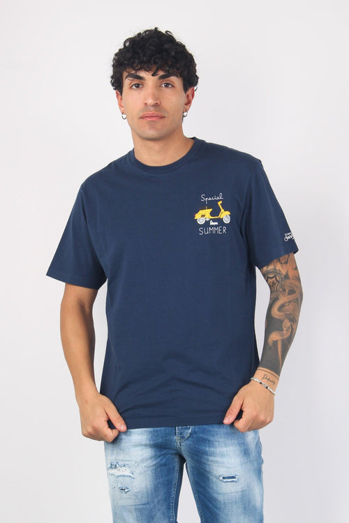 T-shirt Special Summer Blu Navy - 1