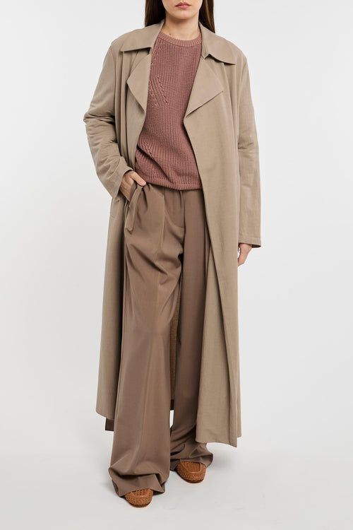 Trench Rayon Multicolor Donna