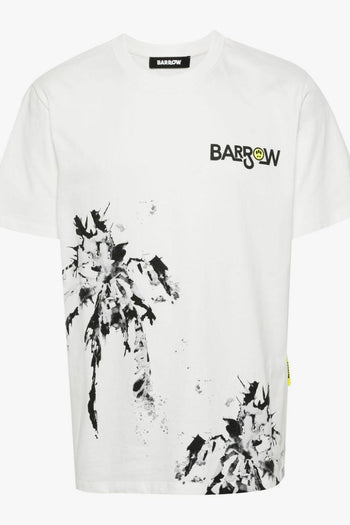 T-Shirt Cotone Bianco con grafica moderna - 6