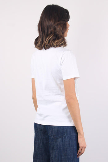Aras T-shirt Strass White - 11