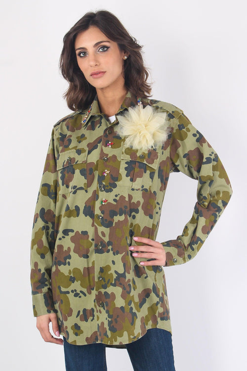 Camicia Camouflage Pietre Militare - 1