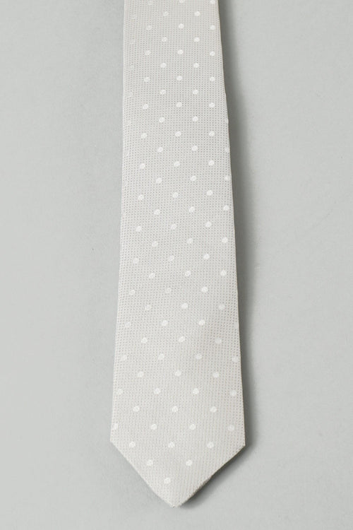 Cravatta 6 Cm Argento Uomo - 1