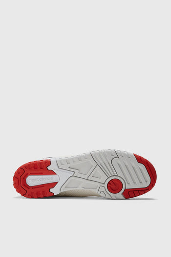 Sneaker 550 Bianco/rosso Uomo - 5