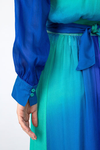 Camicia Fusciacca Crepon Seta Multicolore - 6