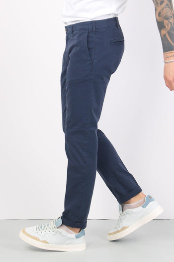Pantalone Chino Slim Fit Navy - 5