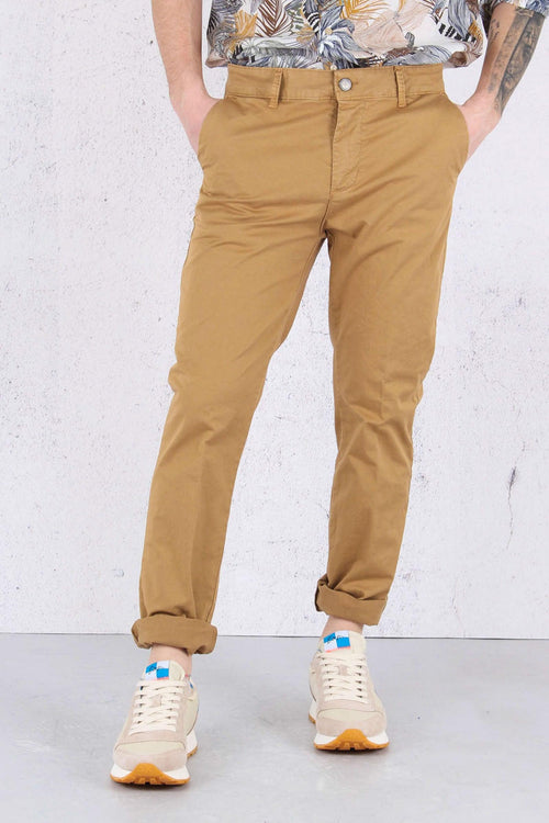Pantalone Chino Slim Golden - 1
