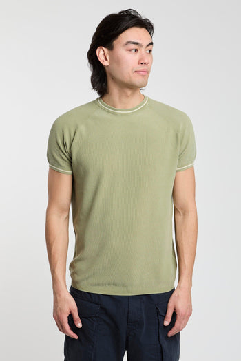 T-shirt in maglia di cotone - 4
