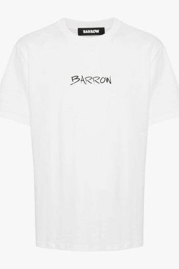 T-Shirt Cotone Bianco con logo - 6