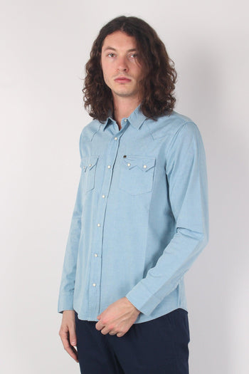 Camicia Regular Azzurro - 7