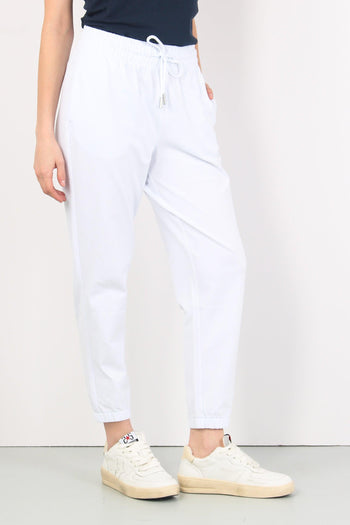 Pantalone Piquet Bianco - 5